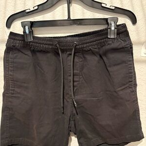Men's Black Casual Shorts